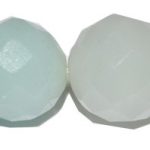 Amazonita bola facetada 8 mm.
