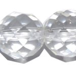 Cristal de Roca bola facetada 12mm.
