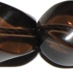 Cuarzo Ahumado oval "S" 8*12 mm