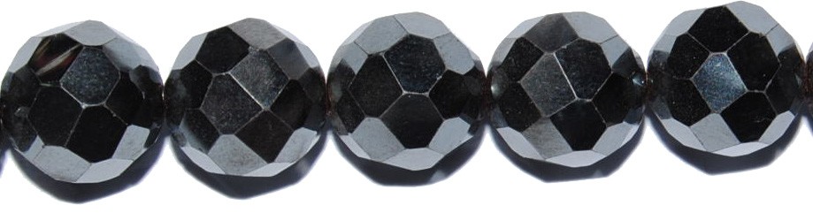 ps-608-608 Hematite bola facetada 2 mm. - Imagen 1