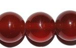 Ágata roja bola 2 mm.