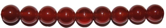 ps-729-729 Ágata roja bola 3 mm. - Imagen 1