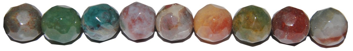 ps-730-730 Ágata de la india bola facetada 2 mm. - Imagen 1