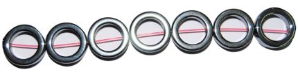 Hematite aro 12 mm.