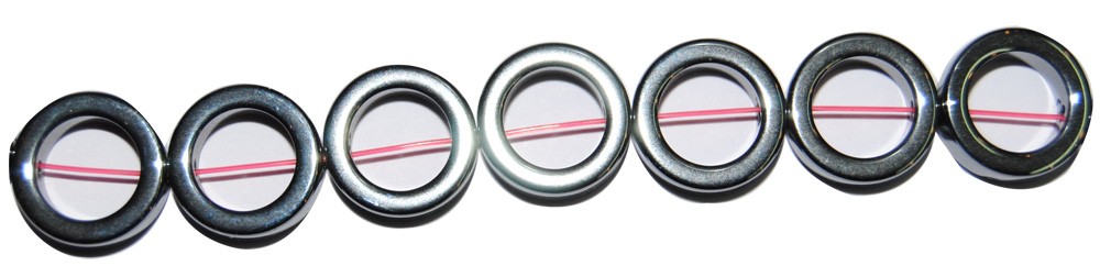 ps-91-91 Hematite aro 12 mm. - Imagen 1