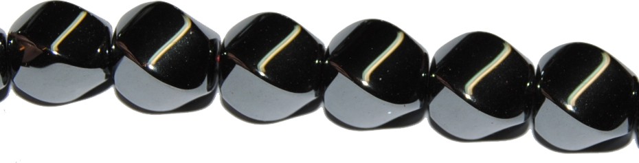 ps-996-996 Hematite oval "S" 8*8 mm. - Imagen 1
